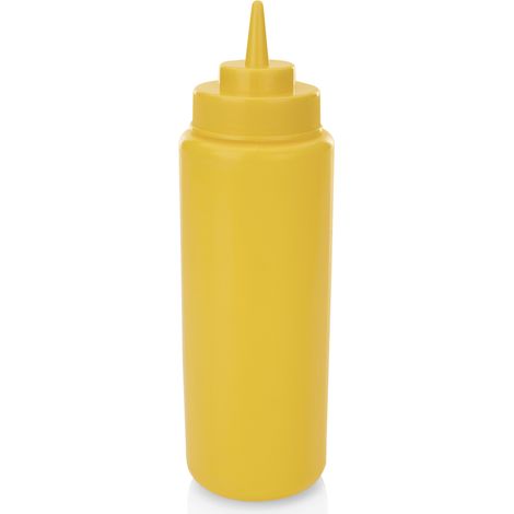 Flacon souple Ø 8 cm 0,95 ltr jaune polyéthylène - Was Germany