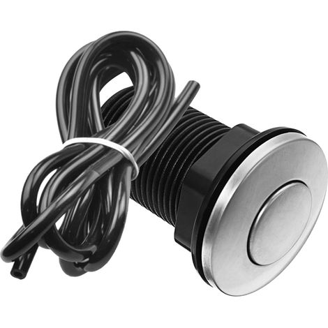 Bouton pneumatique, 32 MM, 15 M, inox, silicone, ABS, plastique (1/5)