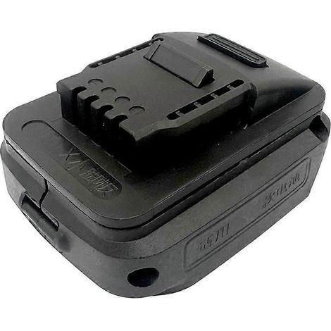 Adaptateur de batterie pour batteries Makita 18V BL1830 BL1860 vers convertisseur d'outil Worx 20V pour outil électrique Worx orange à 4 broches (1/5)
