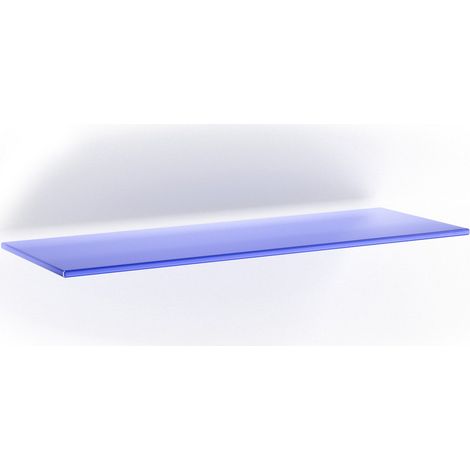 5 x MENSOLA VITRA 6 MM BLU 15X60 CM (1/2)