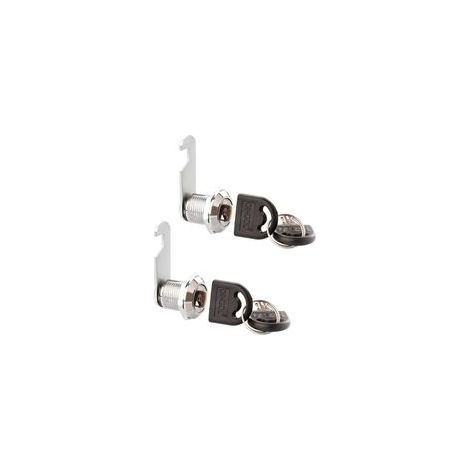 Set mit 2 Schlüsselschlössern für Schränke und Schubladen, 20 mm Universal-Aufbewahrungsschlösser, Sicherheit für Werkzeugkästen und Wohnmobile (1/4)