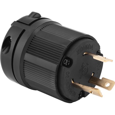 Générateur avec prise anti-détachement à trois broches de type américain 30 A 125 V L5-30P (1/5)