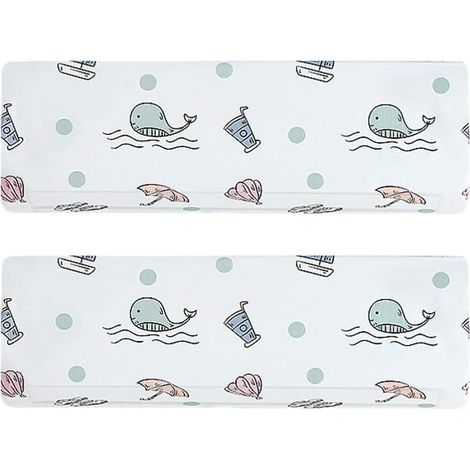 Housse de protection murale pour climatiseur, cache-poussière, protection intérieure (2 pièces)