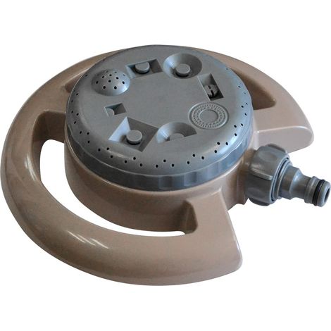 Arroseur d'Arrosage Jardibric Circulaire Statique 8 Formes
