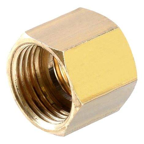 Garis Manguito doble hembra con tope 20/27 dorado