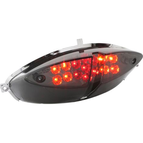 Faro posteriore a LED STR8 Black Line con indicatori di direzione, Peugeot Speedfight II (E) (1/3)