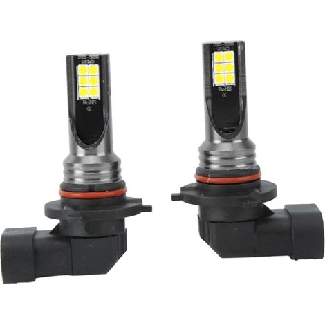JINFGERNE 3030-12 LED-Autoscheinwerfer, 9006 – Weißes Nebelscheinwerferlicht 3000K, 12W, Einfache Installation, Hohe Helligkeit und Energieeffizienz (1/5)