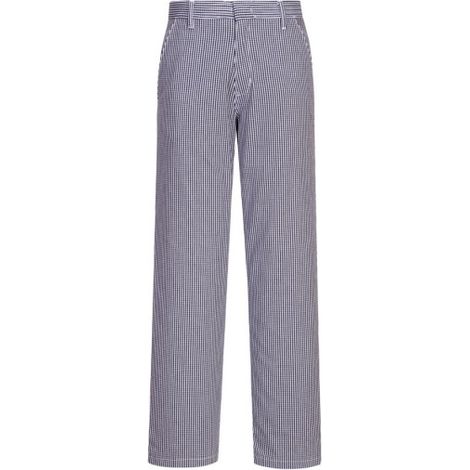 Pantalón de chef Barnet 100% algodón diseño Unisex C075 XL Cuadros Vichi Azul (1/4)