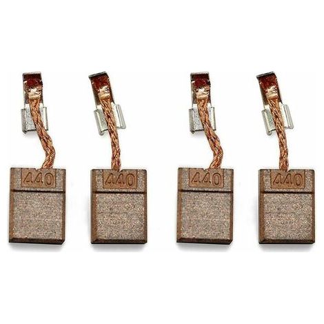 Balais En Charbon - 13x10x3mm - Pour Perceuses Et Visseuses Sans Fil - Lot De 2 (1/5)