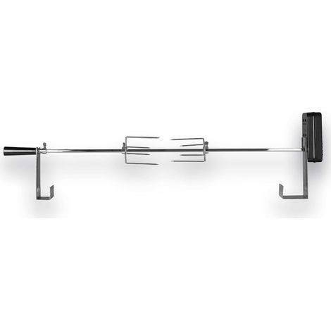 Broche Rôtissoire universelle pour Barbecook SIESTA et MAGNUS avec moteur à piles