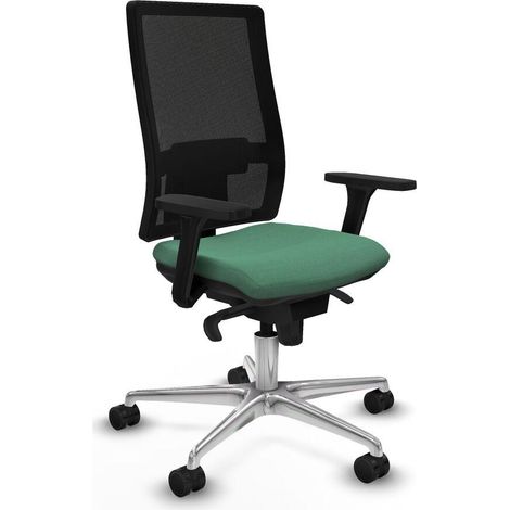 Piqueras y Crespo 3D086N0 Chaise de Bureau Vert Émeraude (1/3)