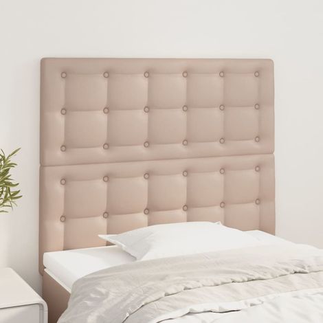 Cabecero Capuchino 100x5x118/128 cm Piel Sintética vidaXL (1/5)