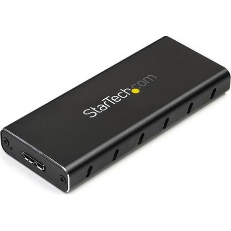 StarTech.com Box esterno SATA M.2 NGFF - USB 3.1 [10Gbps] con cavo USB-C (USB 3.1 M.2 SSD ENCLOSURE - USB-C ENABLED HOST) (1/5)
