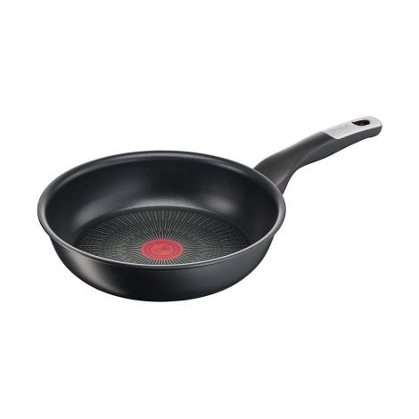 TEFAL G2550402 Sartén ILIMITADA de 24 cm Todo tipo de fuegos incluida la inducción - Fabricado en Francia - Negro