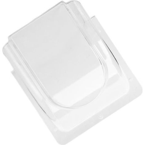Housse de pluie pour sonnette en plastique - - Durable - Facile à installer - Protection contre la pluie (1/4)