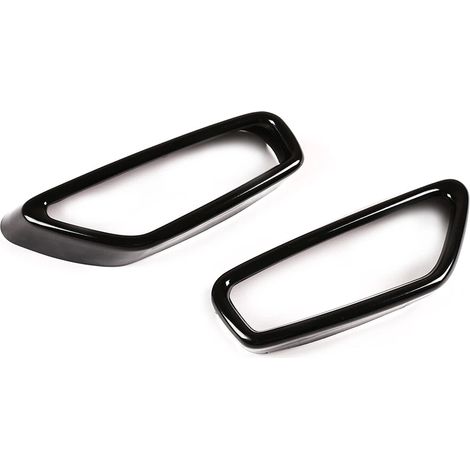 Auspuffblende - Inox Brillant Noir - Pour BMW Série 5 G30 G31 - Compatible Échappement Arrière - 1 Pièce (1/5)
