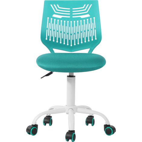 FurnitureR Bürostühle, Schreibtischstuhl ohne Armlehnen, Höhenverstellbarer Drehstuhl mit Rollen, Ergonomischer Schreibtischstuhl für Home Office & Studium, 360° Drehbar, 3 Farben wählbar (1/5)
