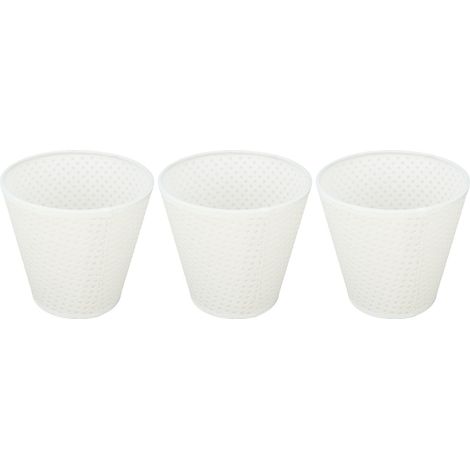 Set aus 3 E14-Stofflampenschirmen im modernen minimalistischen Stil, für Nachttischlampen, Kronleuchter oder Wandleuchten. (1/5)