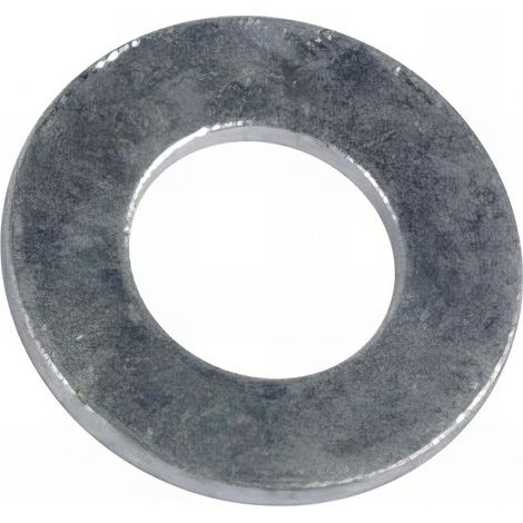 Rondelle plate moyenne M18 mm Galvanisée - Boite de 100 pcs - Fixtout 42001809B