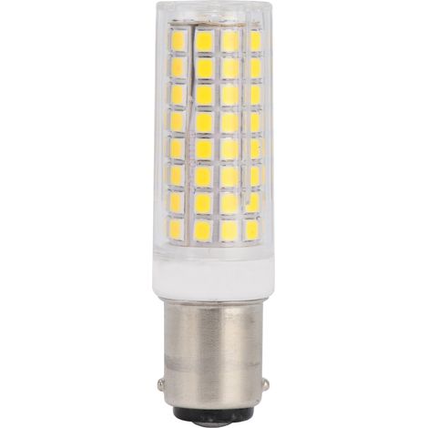 Ampoule BA15D 360° 1000LM 102 LED, 10W 110V blanc froid, gradable, pour lustre plafonnier