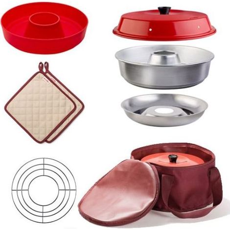Pack Omnia 1 : Four + Sac + 2 Maniques + Grille + Moule en silicone