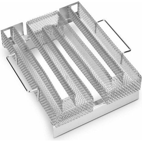 Calcaire Røgovn Rustfrit Stål Spiral Røggenerator Koldrøgsgenerator, Madrøger, Kødrøgning (1/5)