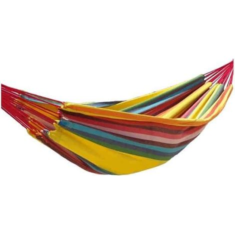 Hamac double Rayé coloré