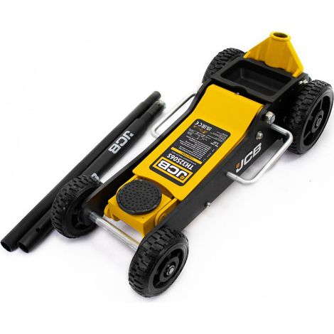 JCB 2.5 Tonne Off-Road SUV Double-Pump Aluminium Trolley Jack (1/5)