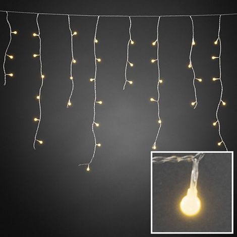 Konstsmide Guirlande lumineuse stalactites, effet chute de neige pour l'extérieur 24 V CEE: E (A - G