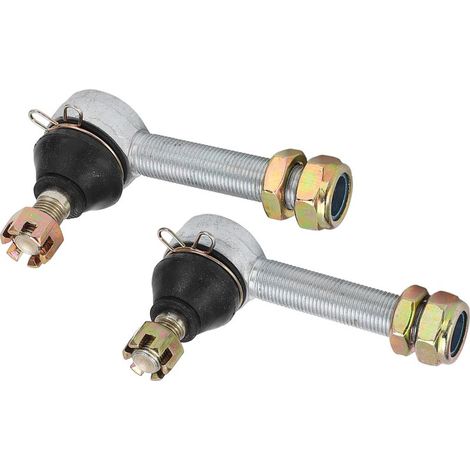 1 paire de boulons gauche/droite de 12mm 16mm, joint de rotule d'extrémité de biellette de direction pour Quad Dirt Bike de 150cc 250cc, ATV Go Kart, cyclomoteur et Scooter (1/5)