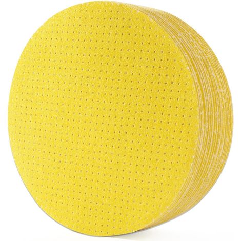 Schleifpapier 225mm Klett Korn 60 perforiert P60 (25er-PACK Ø225) (1/5)