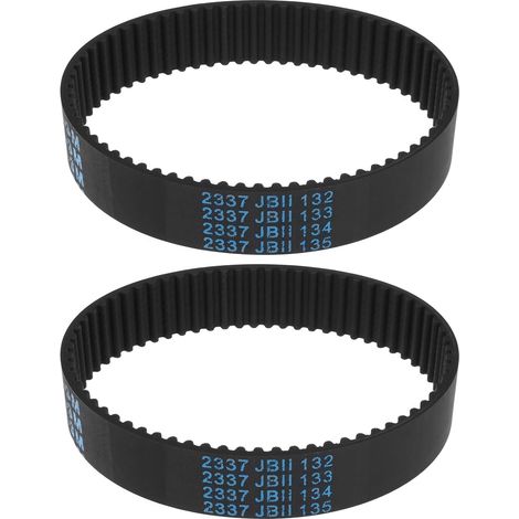 2 x Zahnriemen für Schleifmaschine, Länge 201 mm, Breite 14 mm, 67 Zähne, kompatibel mit Skil 7600