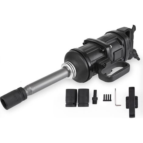Clé dynamométrique pneumatique à impact pneumatique 1 pouce outil de réparation automatique de grand canon à vent haute résistance 5800N.M 4800N.M 3800N.M 2800N.M (Color : 5800N.M) (1/5)