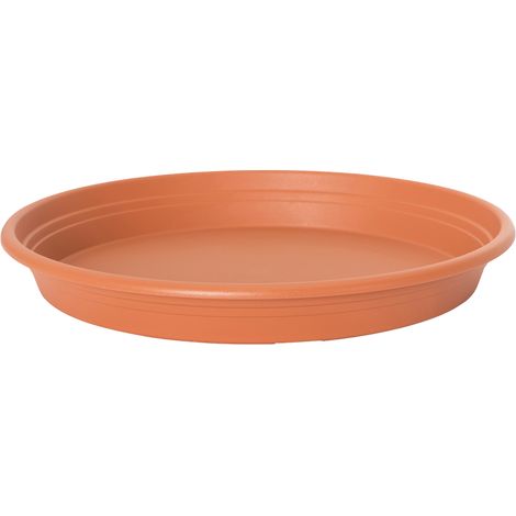 Florus Soucoupe Universelle Rond 35 - Beige - L 35 x B 35.01 x H 0 cm - extérieur - 100% recyclé