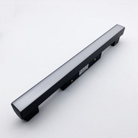 Profilé LED sur Rail Magnétique 48V 10W Opaque - Blanc Chaud  - SILUMEN (1/5)