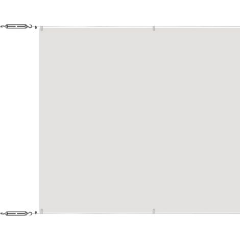 Maison Exclusive - Senkrechtmarkise Weiß 140x800 cm Oxford-Gewebe