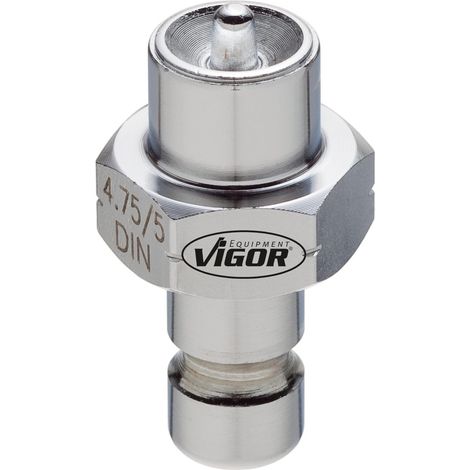 VIGOR Druckstück 4,75 / 5 mm DIN, V2553, 5 mm (1/2)