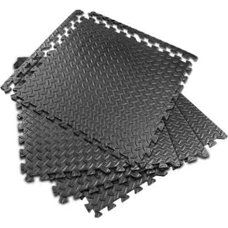 Set de 4 Tapis Anti-Fatigue Connectables 24" - Confort et Sécurité