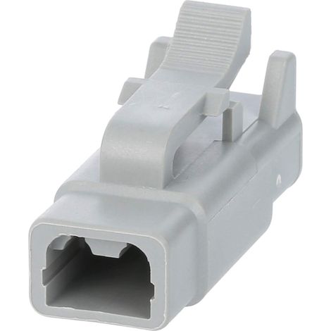 Amphenol AS-2SF 115 Kabeldose ATM-Serie Buchse, 2-polig, Crimpanschluss Isolationsdurchmesser 1,35mm - 3,05mm, Kontaktgröße size 20 - 1 Stück (1/3)