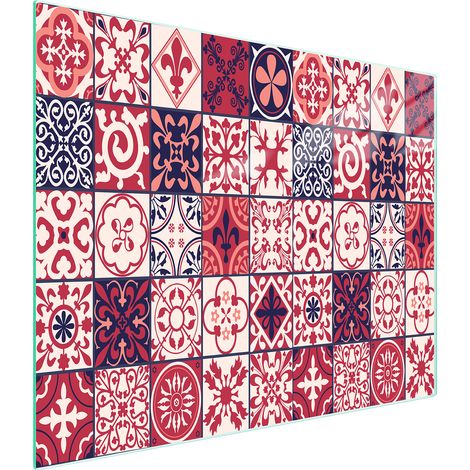 TAGLIERE IN VETRO 52x30 MOSAICO (1/5)
