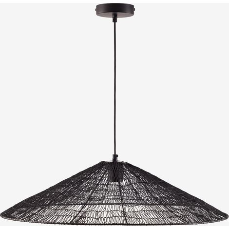 SKLUM Hängende Deckenlampe Ø65 cm aus Eisen Benilde Schwarz                                  