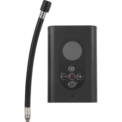 Tragbare, kabellose elektrische Luftpumpe, USB-aufladbar, intelligenter Hochdruck-Inflator mit LCD-Bildschirm und LED-Leuchte (1/5)