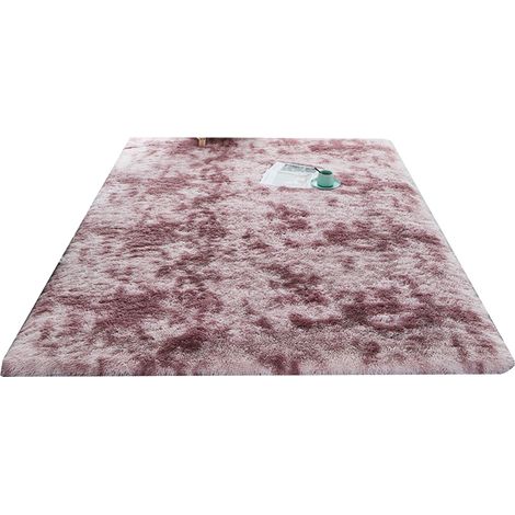 Tapis de chambre ovale, moelleux et ultra doux. Tapis en peluche. (1/5)