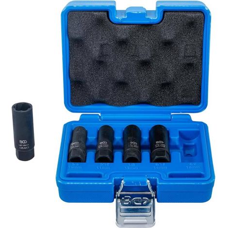 Jeu de 5 Douilles Spiralées Extracteur de Vis 10-16 mm - L. 3/8 - Acier Résistant - Dévissage Facile et Efficace - D-Work (1/5)