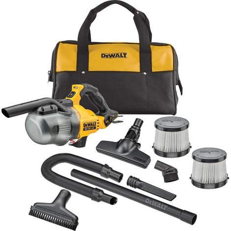 Dewalt DCV501LN 18v L-Class Stick Cyclone Vac Bare + Accessories + Bag + Filters (1/5)