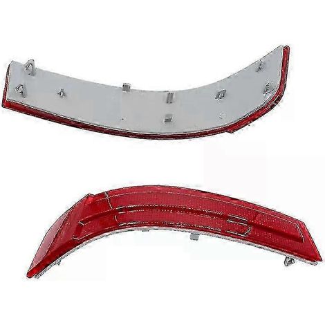 Aplicable a Mercedes-Benz X164 GL320 GL450 GL550 2007 2008 2009 Luz de advertencia del parachoques trasero automático Lente roja 1648201174 164820127 Izquierda SZRH AV (1/4)