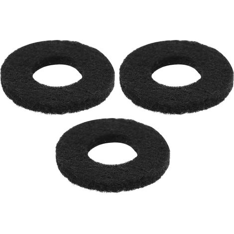 3 Pieces Felt Pad Washers 22x10x3 mm Compatible with Michell Gyro SE Gyrodec Orbe SE Orbe Turntables (1/5)