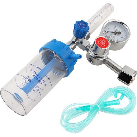 Détendeur de pression médical YH.YX11A avec raccord G5/8 BSPP pour inhalation d'oxygène (1/5)