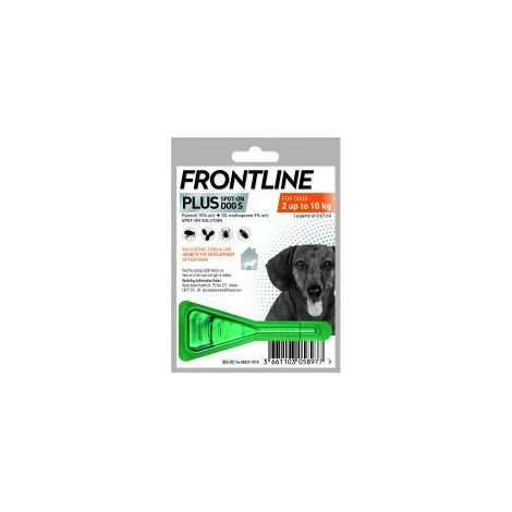Frontline Plus Small Dog - 1 Pipettes - 748082