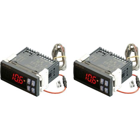 LILYTECH ZL-7817A PID-Temperaturregler-Thermostate mit integriertem Halbleiterrelais und 100-240 VAC-Netzteil (1/5)